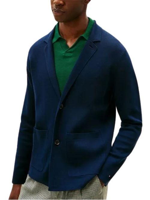 Blazer comfort in maglia Tommy Hilfiger | MW0MW41814C1G